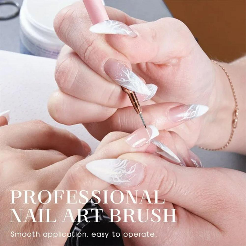 5PCS Nail Art Liner Brush Set  - огляд і ціна Brush Bristle Set