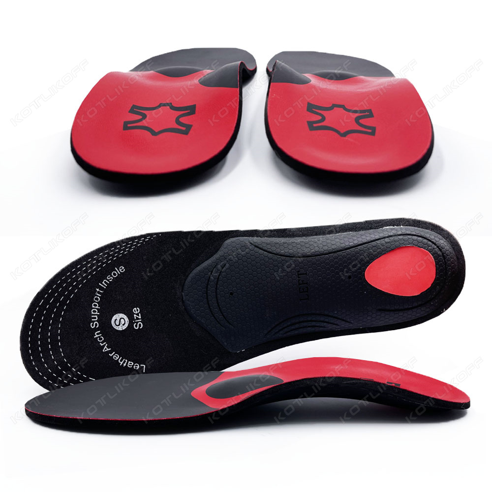 PU Leather Orthopedic Insole O - огляд і ціна Sneaker Leather Care