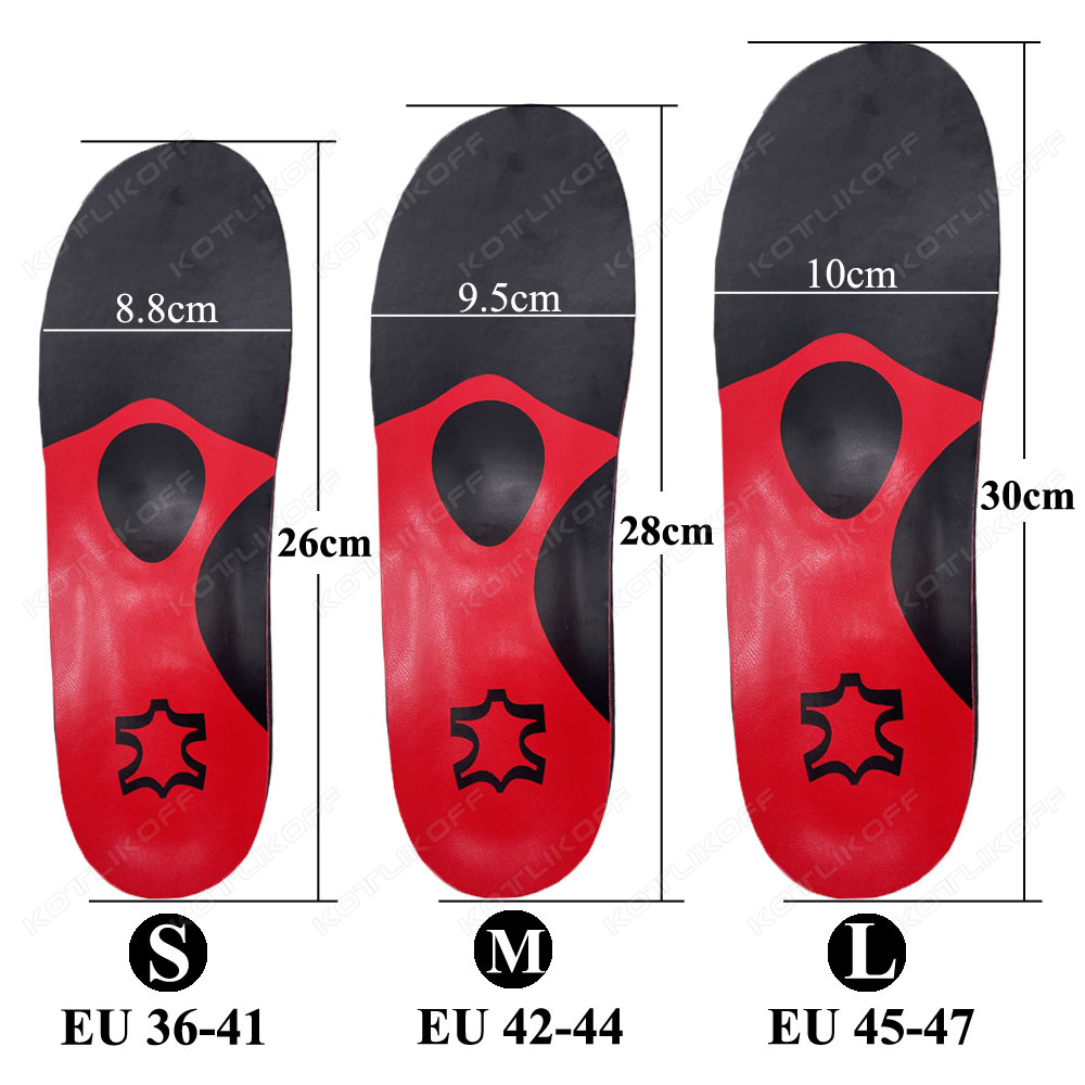 PU Leather Orthopedic Insole O - огляд і ціна Sneaker Leather Care