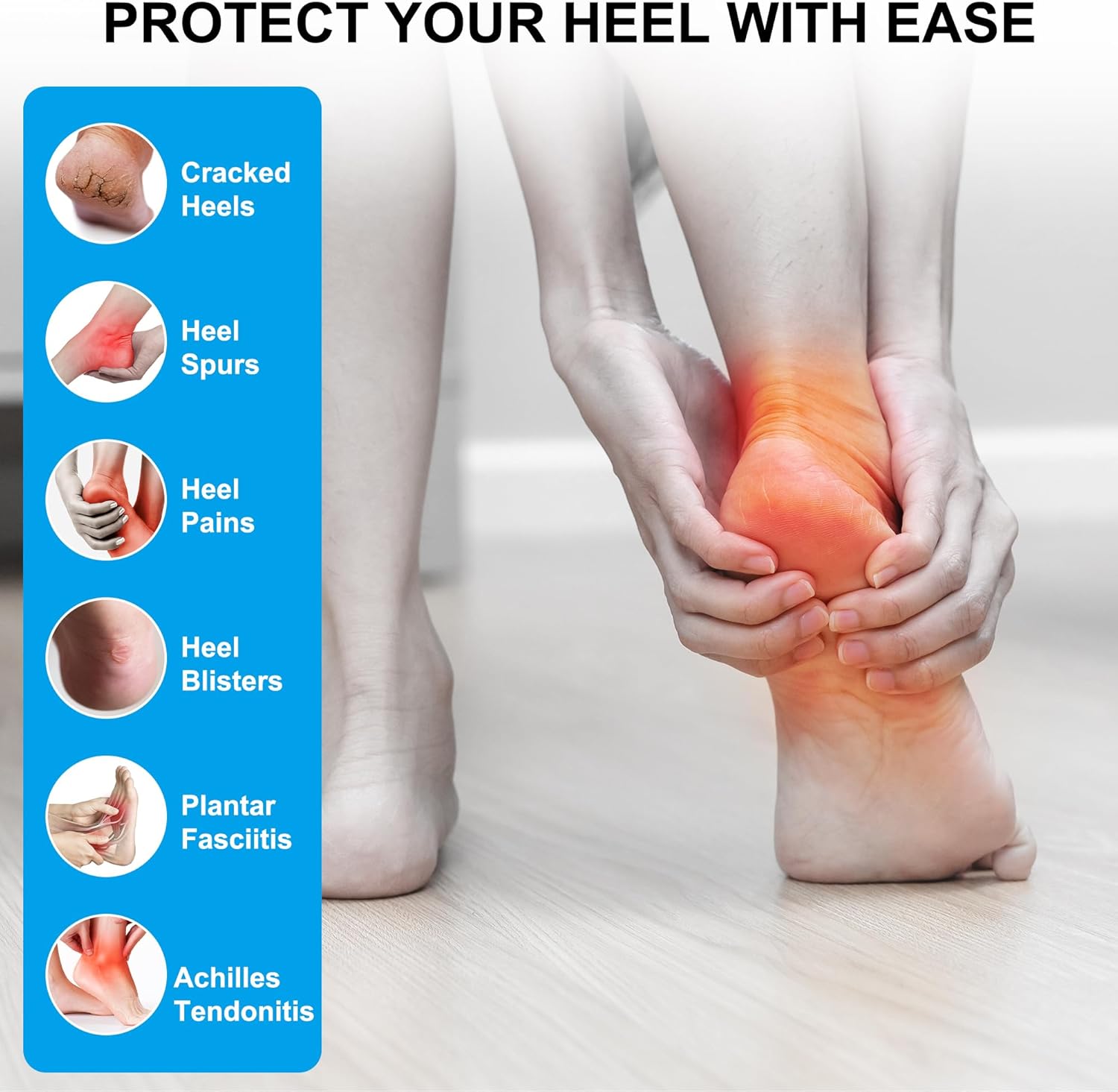 Gel Heel Protector for Heel Pa - огляд і ціна Shoe Polish Cream