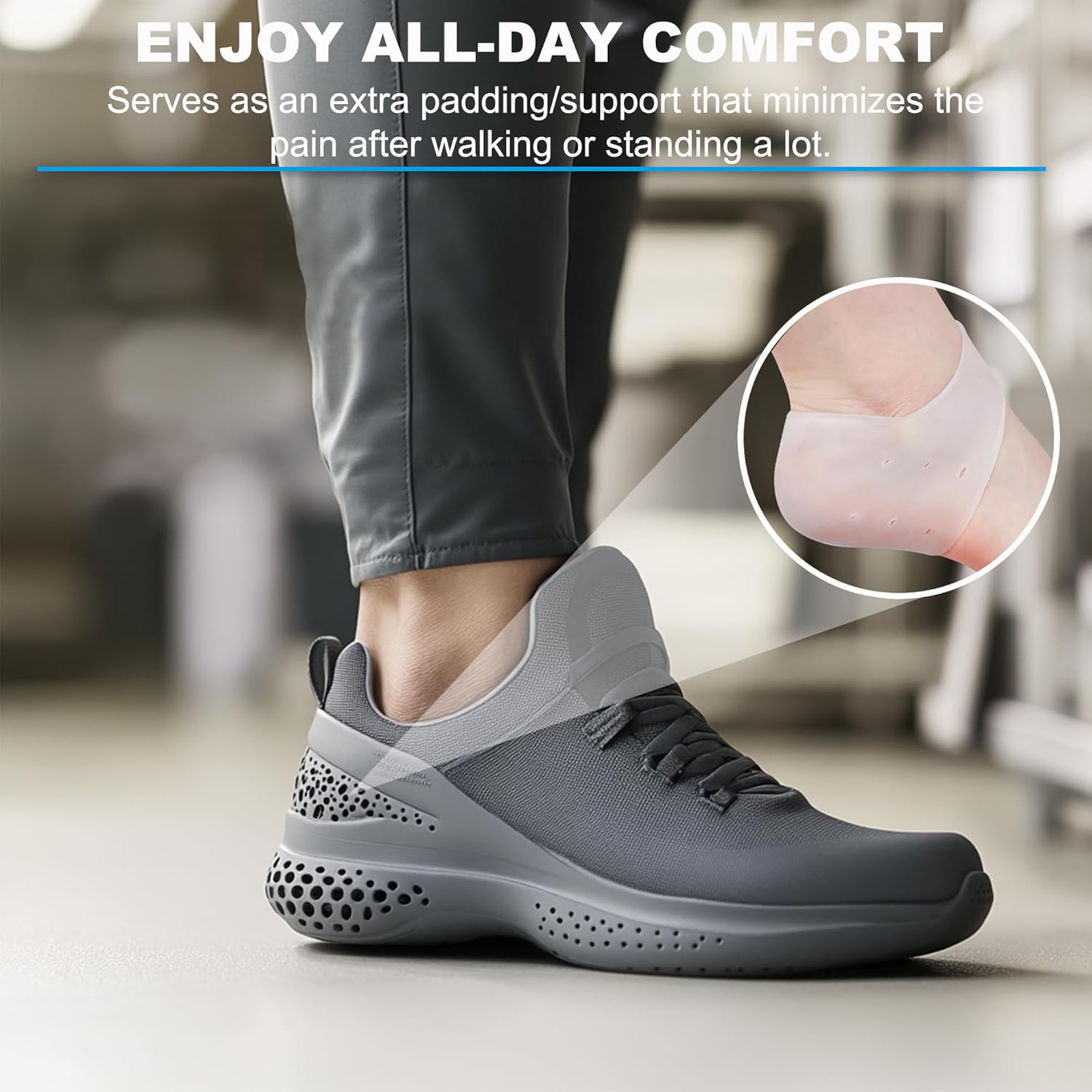 Gel Heel Protector for Heel Pa - огляд і ціна Shoe Polish Cream