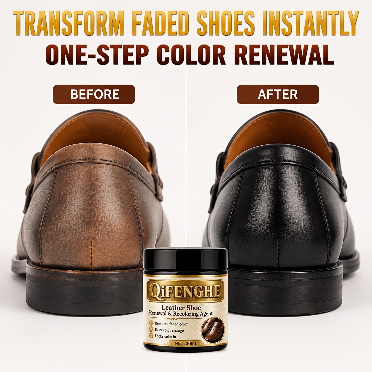Leather Shoe Renewal Recolorin - огляд і ціна Shoe Polish Cream