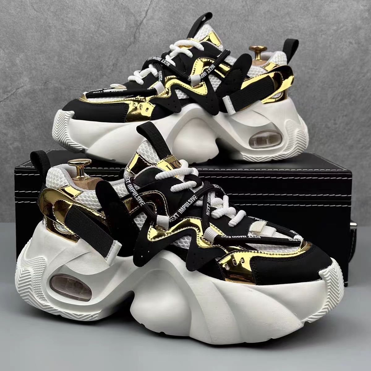 New Dad Shoes Color-blocked Ca - огляд і ціна Sneaker Career