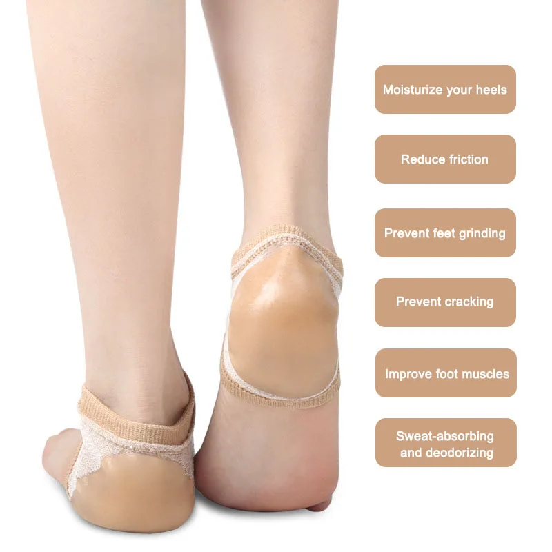 Heel Protectors Gel Heel Prote - огляд і ціна Shoe Polish Cream