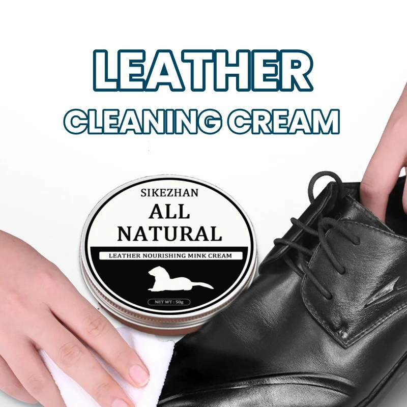 SIKEZHAN Leather Sofa Cleaner  - огляд і ціна Shoe Polish Cream