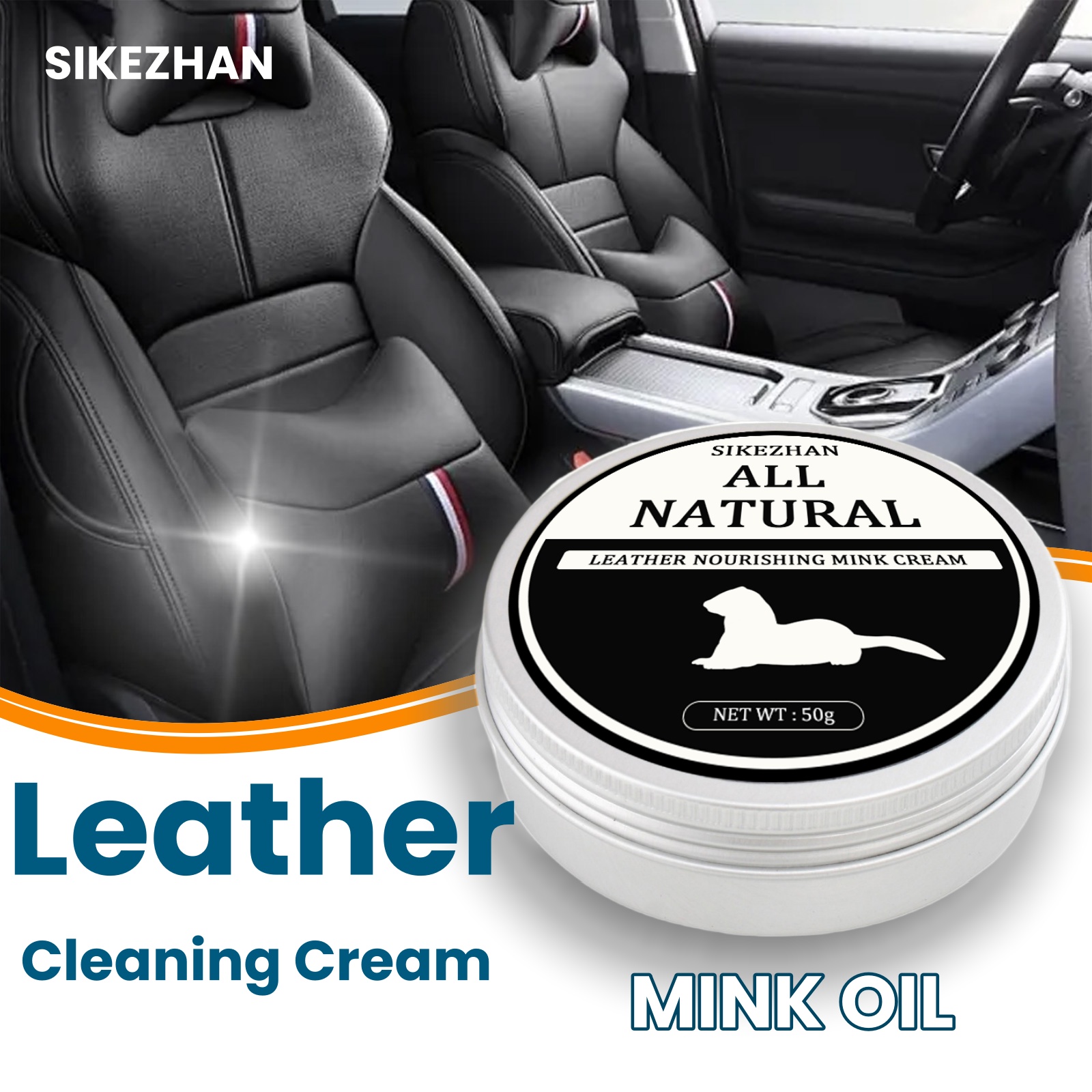 SIKEZHAN Leather Sofa Cleaner  - огляд і ціна Shoe Polish Cream