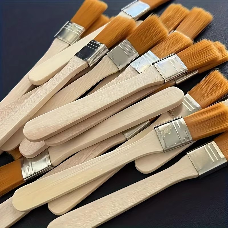 10Pcs Wooden Handle Nylon Bris - огляд і ціна Brush Bristle Set