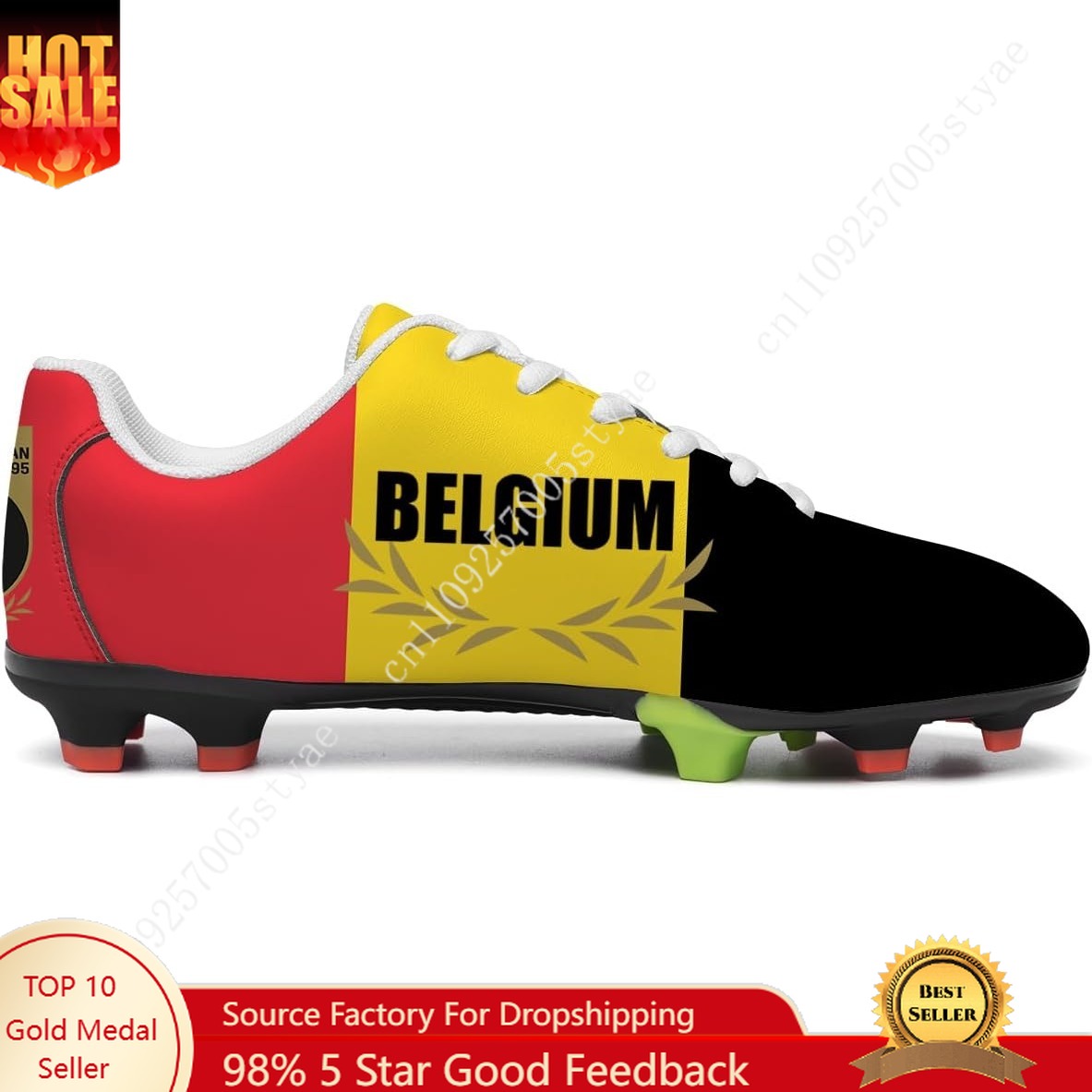Belgium Flag Soccer Shoes Men  - огляд і ціна Sneaker Career