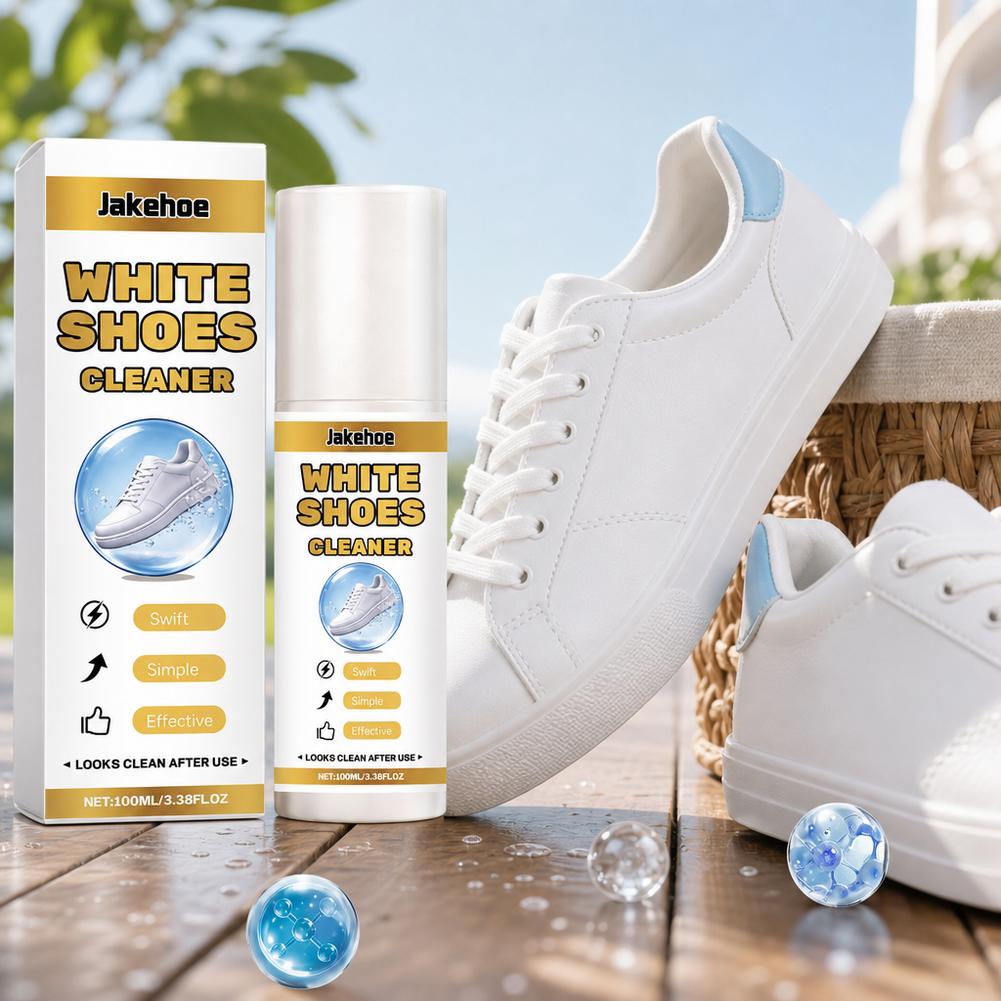 White Shoe Cleaner Spray Sneak - огляд і ціна Sneaker Care Whitener